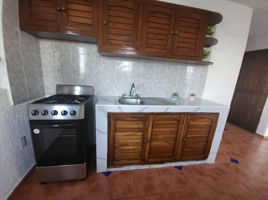 2 Rooms Apartment With Private Beach In Puerto Juarez Cancun Ngoại thất bức ảnh