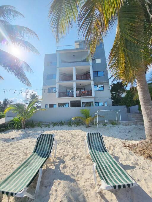 2 Rooms Apartment With Private Beach In Puerto Juarez Cancun Ngoại thất bức ảnh