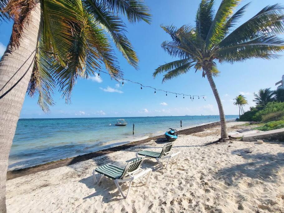 2 Rooms Apartment With Private Beach In Puerto Juarez Cancun Ngoại thất bức ảnh