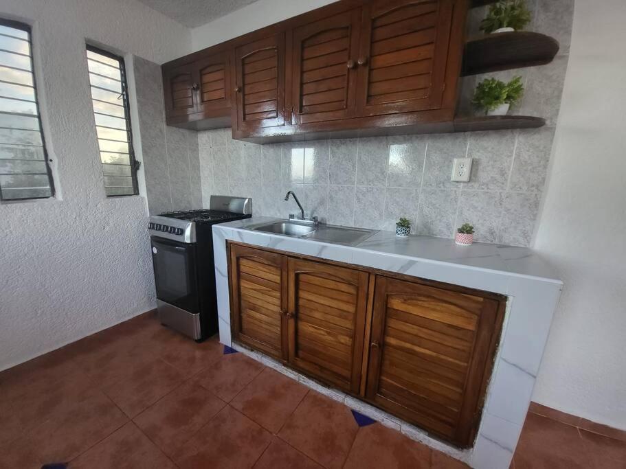 2 Rooms Apartment With Private Beach In Puerto Juarez Cancun Ngoại thất bức ảnh